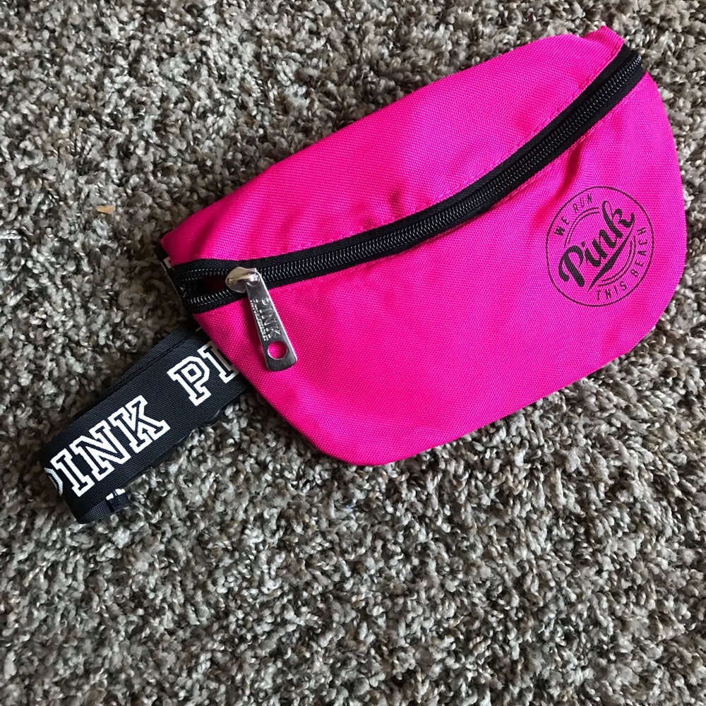 LAST ONE‼️ PINK We Run This Fanny Pack Waist Bag